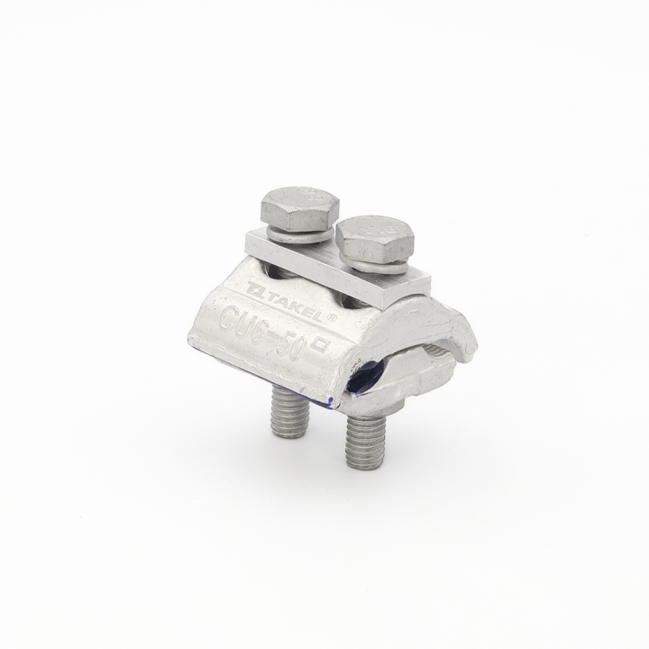 Затискач плашковий біметалевий CAPG-B1 (Cu 6-50/Al 16-70) TAKEL
