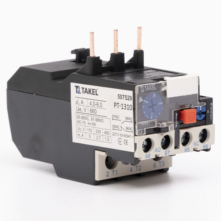 Реле теплове РТ-1310 діап. 4-6 А 