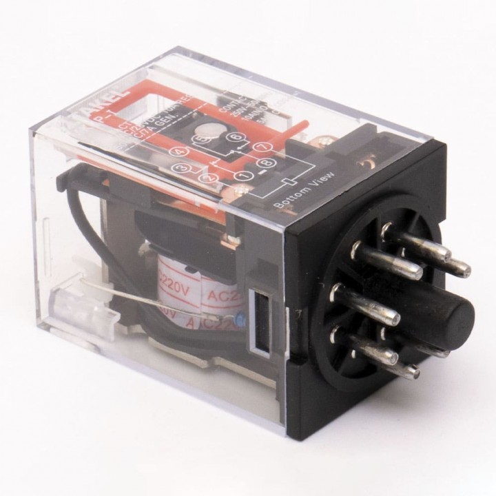 Реле проміжне MK2P AC 220В TAKEL 