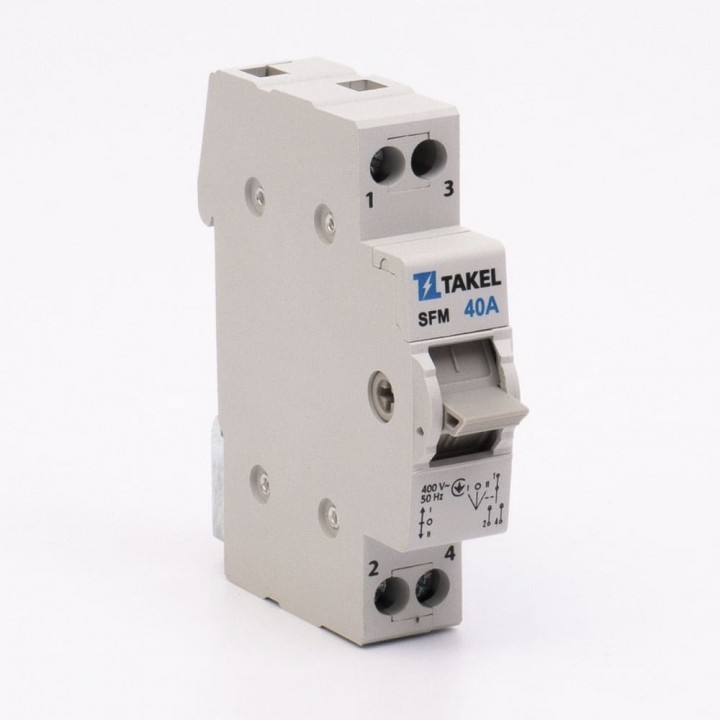 Перемикач навантаження трипозиційний SFM 1P 40A TAKEL 