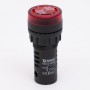 Зумер світлосигнальний AD22-22MS АC/DC 24В, червоний TAKEL