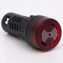 Світлосигнальний зумер AD22-22MS 220В AC/DC, червоний TAKEL