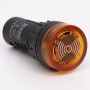 Зумер світлосигнальний AD22-22MS АC/DC 220В, жовтий TAKEL