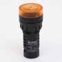 Зумер світлосигнальний AD22-22MS АC/DC 220В, жовтий TAKEL