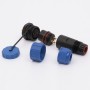 Коннектор вологозахищенний SP-20 3pin TAKEL