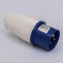 Вилка переносна 013 16А 220В 2Р+Е IP44 TAKEL 
