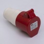 Розетка переносна 214 16А 380В 3Р+Е IP44 TAKEL 