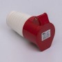 Розетка переносна 215 16А 380В 3Р+N+Е IP44 TAKEL 
