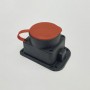 Розетка каучукова стаціонарна 416 3Р+РЕ IP44, 25А 380В TAKEL
