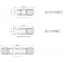 Конектор MC4-W 4мм² TAKEL