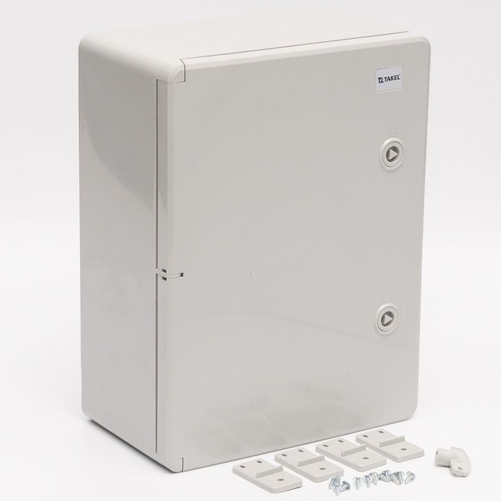 Корпус пластиковий ударостійкий (щит) 400x500x180мм IP65