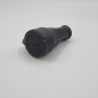 Розетка каучукова переносна RSPB чорна 2Р+РЕ IP44 TAKEL
