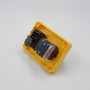Пост кнопковий електромагнітний ESSB-212YC 5pin з аварійною кнопкою TAKEL