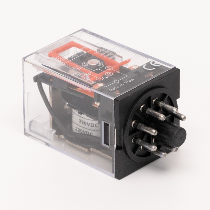 Реле проміжне MK2P DC 220В TAKEL 