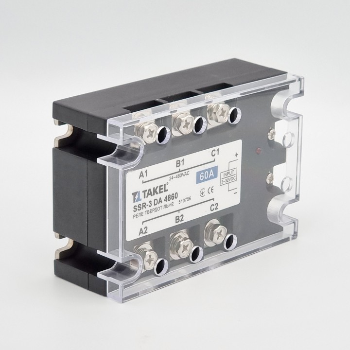 Реле твердотільне SSR-3 DA4810 10А TAKEL