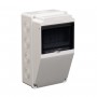 Корпус (щит) на 6 модулів та 1 силовий роз'єм 260x150x120мм IP54 TAKEL 