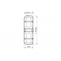 Конектор K25 5pin IP68 TAKEL